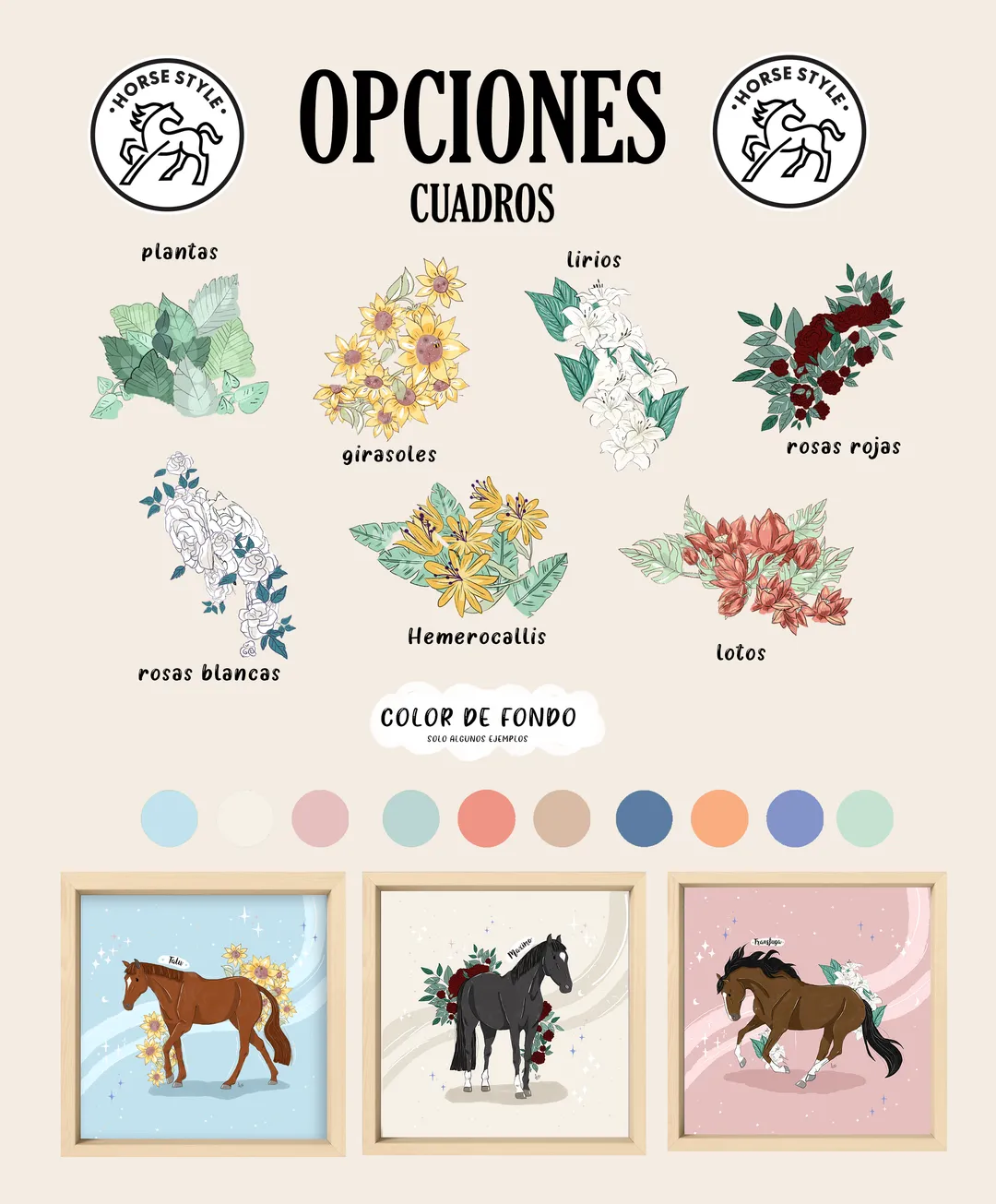 Opciones del producto